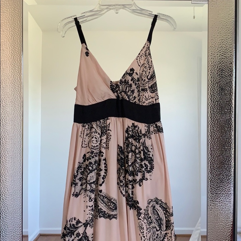 Silk maxi dress